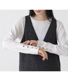 【ナノ ユニバース/nano universe】のメタルボタンスリーブクルーネックリブカットトップス 人気、トレンドファッション・服の通販 founy(ファニー) ファッション Fashion レディースファッション Fashion for Women トップス・カットソー Cut & Sew Tops イエロー Yellow インナー Innerwear 春 Spring カットソー Cut and Sewn Top カーディガン Cardigan, Knitwear シンプル Simple, Minimal ジャケット Jacket, Outerwear デコルテ Décolleté, Neckline ベーシック Basic, Essential ロング Long, Long-Length アウトレット Outlet / Clearance 2026年 2026 thumbnail ホワイト|ID: prp329100004828538 ipo3291000000035140812