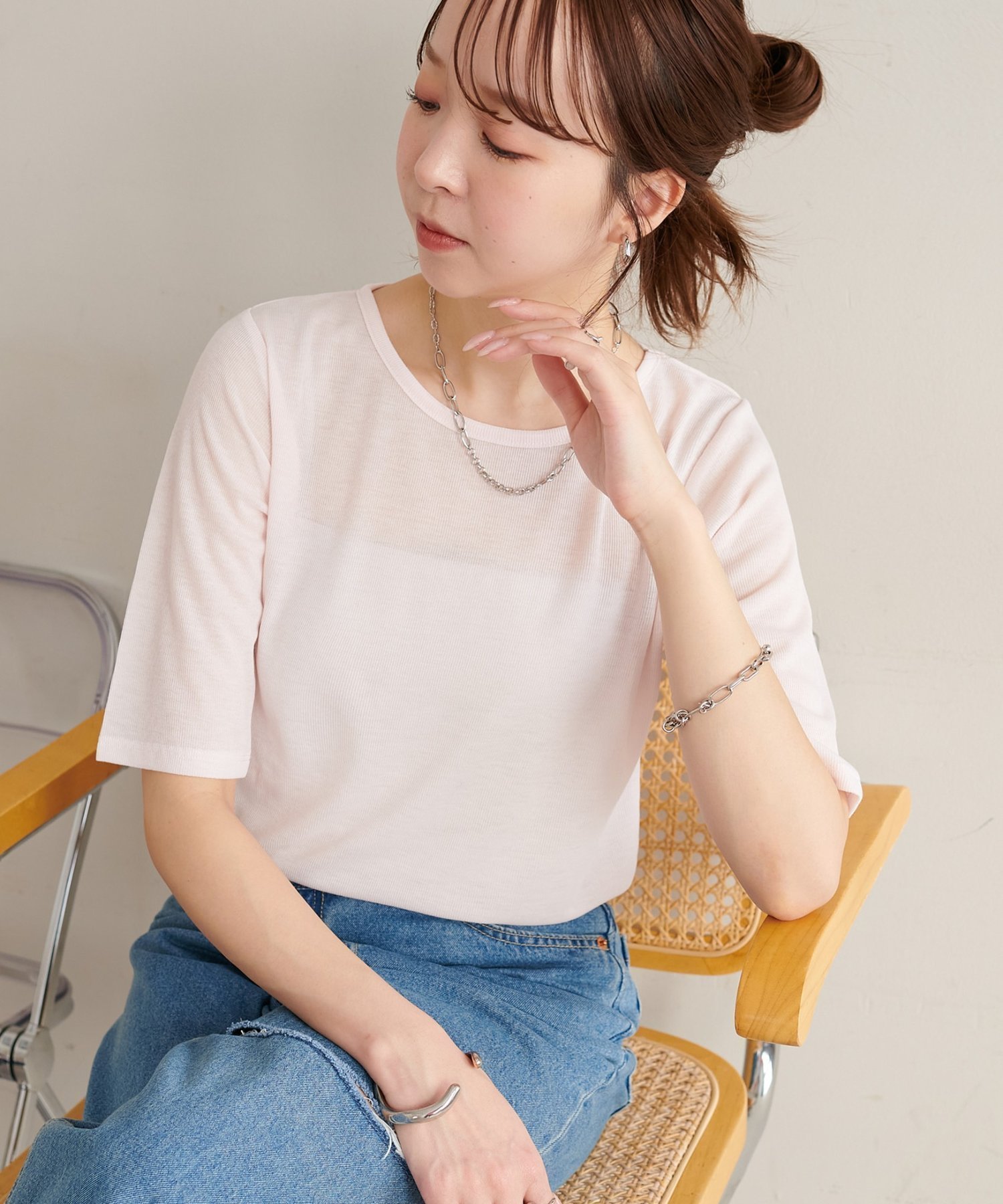 【ディスコート/Discoat】のシアーリブ5S インテリア・キッズ・メンズ・レディースファッション・服の通販 founy(ファニー) ファッション Fashion レディースファッション Fashion for Women ピンク|ID: prp329100004828539 ipo3291000000035140817