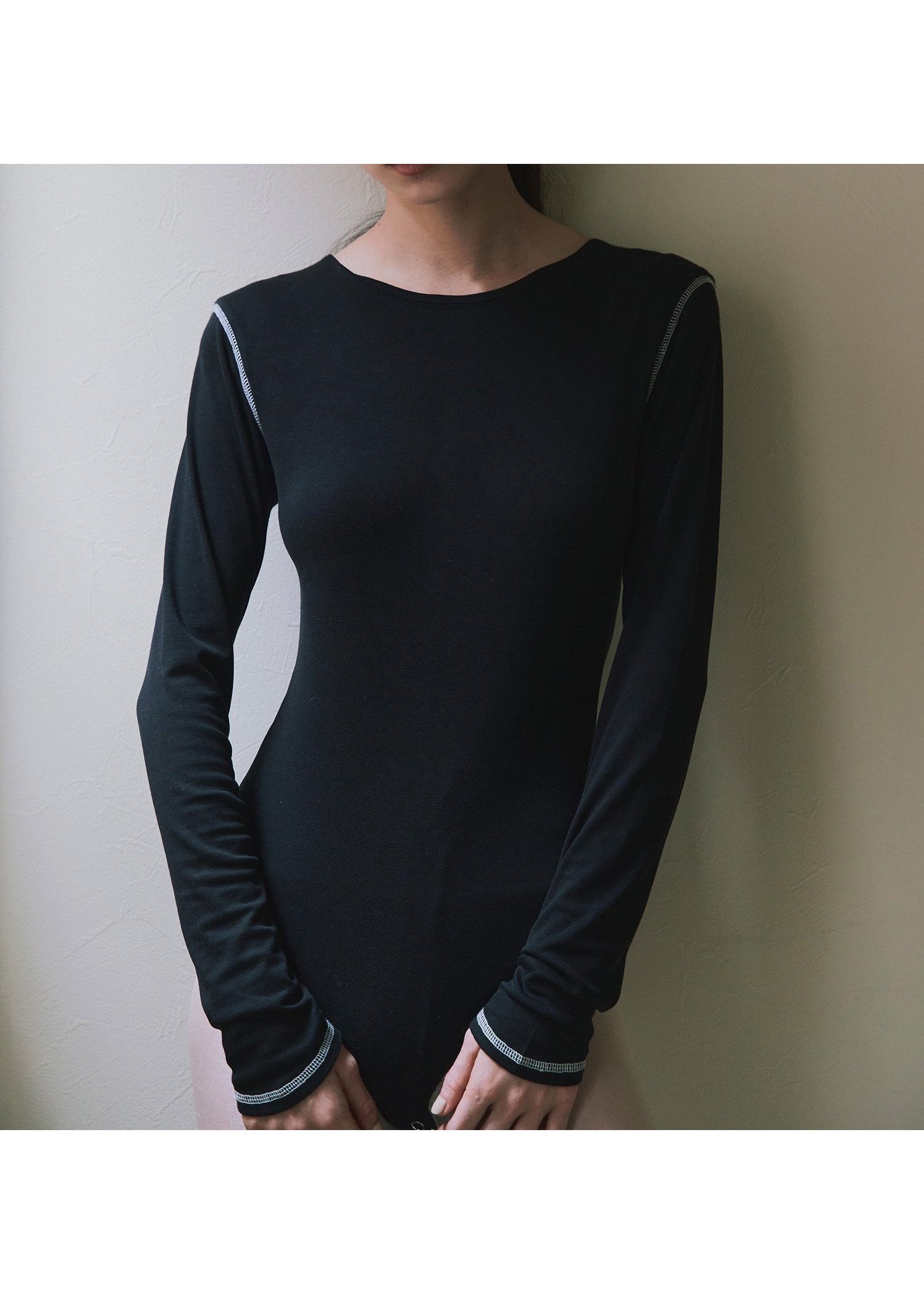 【エイチオーヴィー/H O V】のkiehtova/CONTRAST STITCH BODY SUIT/コントラストステッチボディスーツ 人気、トレンドファッション・服の通販 founy(ファニー) 　ファッション　Fashion　レディースファッション　Fashion for Women　スーツ　Business Suits & Workwear　アクセサリー　Fashion Accessories　インナー　Innerwear　シンプル　Simple, Minimal　ストレッチ　Stretch, Stretchy Fabric　スマート　Smart, Elegant　スーツ　Suit, Formalwear　デニム　Denim, Jeans Material　フィット　Fit, Slim Fit　ベーシック　Basic, Essential　ワイド　Wide, Wide Fit　 other-1|ID: prp329100004828540 ipo3291000000035140824