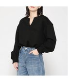 【ミニョントレフル ルームヨンマルサンセレクティッド/mignon trefle Room403 selected】のFReePLACe/Vネック トップス 人気、トレンドファッション・服の通販 founy(ファニー) ファッション Fashion レディースファッション Fashion for Women トップス・カットソー Cut & Sew Tops Vネックトップス V-Neck Tops / V-Cut Neckline Shirts フォルム Silhouette, Form プレーン Plain, Simple ボックス Boxy, Box Shape エレガント 上品 Elegant thumbnail ブラック|ID: prp329100004828541 ipo3291000000035140838