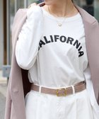 【リヴドロワ/RIVE DROITE】の【着るだけでサマになる】CALIFORNIAロンTee 人気、トレンドファッション・服の通販 founy(ファニー) ファッション Fashion レディースファッション Fashion for Women トップス・カットソー Cut & Sew Tops ロングTシャツ・Tシャツ Longline T-Shirts & Tees ジャケット Jacket, Outerwear スウェット / スエット Sweatshirt, Sweatwear スリーブ Sleeve, Long Sleeve / Short Sleeve バランス Balance, Style Balance ラウンド Round, Round Neck ロング Long, Long-Length 再入荷 Restock / Back in Stock おすすめ Recommended / Our Picks thumbnail オフホワイト|ID: prp329100004828544 ipo3291000000035140860