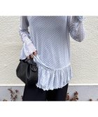 【チャオパニックティピー/CIAOPANIC TYPY】の【レイヤードにおすすめ】フロッキードットチュールフリルトップス 人気、トレンドファッション・服の通販 founy(ファニー) ファッション Fashion レディースファッション Fashion for Women トップス・カットソー Cut & Sew Tops インナー Innerwear カーディガン Cardigan, Knitwear キャミワンピース Cami Dress, Slip Dress ギャザー Gathered, Ruffled シンプル Simple, Minimal ジャケット Jacket, Outerwear スラックス Slacks, Dress Pants タイトスカート Pencil Skirt, Tight Skirt チュール Tulip, Tulip Motif デニム Denim, Jeans Material ドット Polka Dot, Dot Pattern フリル Frill, Ruffle ボトム Bottoms, Lower Wear ミックス Mix, Mixed Style おすすめ Recommended / Our Picks thumbnail サックスブルー|ID: prp329100004828548 ipo3291000000035140874