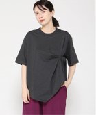 【ゴム/gomme】のクシュドT 人気、トレンドファッション・服の通販 founy(ファニー) ファッション Fashion レディースファッション Fashion for Women カットソー Cut and Sewn Top シンプル Simple, Minimal バランス Balance, Style Balance ボトム Bottoms, Lower Wear ポケット Pocket, Pocket Detail ワイド Wide, Wide Fit thumbnail チャコール|ID: prp329100004828558 ipo3291000000035140934