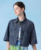 【アナイ/ANAYI】の【セットアップ対応商品】スラブデニムライク5分袖ブルゾン 人気、トレンドファッション・服の通販 founy(ファニー) ファッション Fashion レディースファッション Fashion for Women アウター Coat / Outerwear Collection ブルゾンジャケット・スポーティアウター Blouson Jackets インディゴ Indigo Denim ストレッチ Stretch, Stretchy Fabric スマート Smart, Elegant セットアップ Set-Up, Coordinated Outfit デニム Denim, Jeans Material ブルゾン Blouson, Bomber Jacket リラックス Relax, Relaxed Fit S/S・春夏 SS, Spring/Summer, Warm Season 再入荷 Restock / Back in Stock 夏 Summer thumbnail indigo|ID: prp329100004828559 ipo3291000000035140950