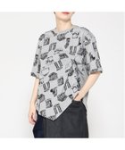 【ゴム/gomme】のパルテノンクシュドT 人気、トレンドファッション・服の通販 founy(ファニー) ファッション Fashion レディースファッション Fashion for Women エレガント 上品 Elegant カットソー Cut and Sewn Top シンプル Simple, Minimal バランス Balance, Style Balance バルーン Balloon, Balloon Silhouette プリント Print, Printed Pattern ポケット Pocket, Pocket Detail モノトーン Monotone, Black and White ワイド Wide, Wide Fit 今季 This Season, Current Season thumbnail グレー|ID: prp329100004828560 ipo3291000000035140959