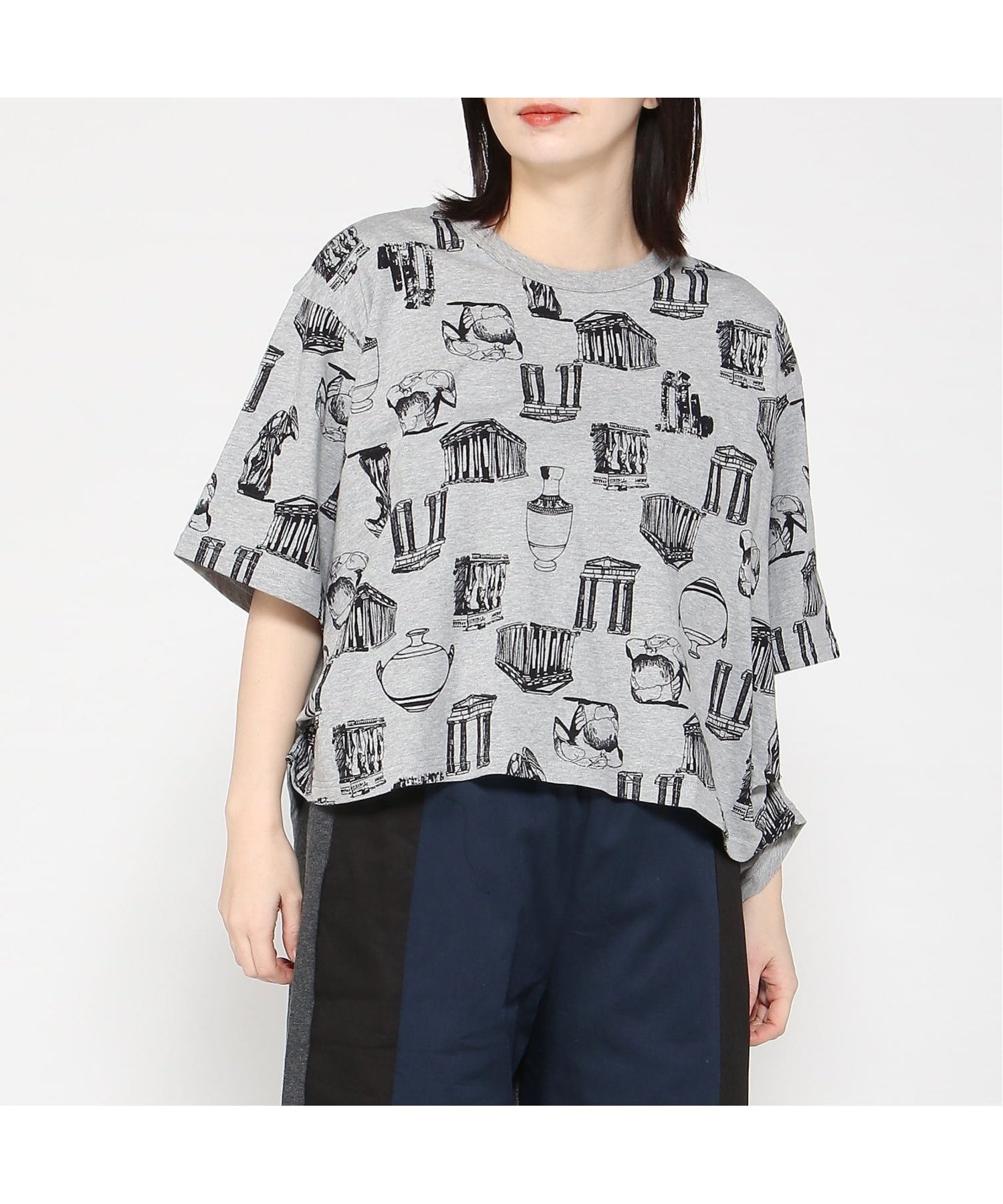 【ゴム/gomme】のパルテノンサイドタックT 人気、トレンドファッション・服の通販 founy(ファニー) ファッション Fashion レディースファッション Fashion for Women おすすめ Recommended / Our Picks バルーン Balloon, Balloon Silhouette ヘムライン Hemline, Bottom Cut ポケット Pocket, Pocket Detail ラウンド Round, Round Neck ワイド Wide, Wide Fit 夏 Summer 春 Spring S/S・春夏 SS, Spring/Summer, Warm Season other-1|ID: prp329100004828561 ipo3291000000035140965