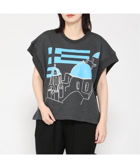 【ゴム/gomme】のテーマプリントT 人気、トレンドファッション・服の通販 founy(ファニー) ファッション Fashion レディースファッション Fashion for Women インナー Innerwear デニム Denim, Jeans Material プリント Print, Printed Pattern ポケット Pocket, Pocket Detail 今季 This Season, Current Season 長袖 Long Sleeve, Full Sleeve |ID:prp329100004828563