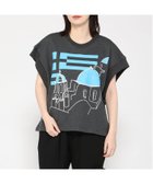 【ゴム/gomme】のテーマプリントT 人気、トレンドファッション・服の通販 founy(ファニー) ファッション Fashion レディースファッション Fashion for Women インナー Innerwear デニム Denim, Jeans Material プリント Print, Printed Pattern ポケット Pocket, Pocket Detail 今季 This Season, Current Season 長袖 Long Sleeve, Full Sleeve thumbnail チャコール|ID: prp329100004828563 ipo3291000000035140978