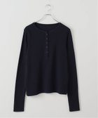 【フレームワーク/FRAMeWORK】のミニワッフルヘンリーネック 人気、トレンドファッション・服の通販 founy(ファニー) ファッション Fashion レディースファッション Fashion for Women インナー Innerwear ベーシック Basic, Essential リラックス Relax, Relaxed Fit ルーズ Loose, Oversized thumbnail ネイビー|ID: prp329100004828564 ipo3291000000035141006