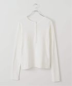 【フレームワーク/FRAMeWORK】のミニワッフルヘンリーネック 人気、トレンドファッション・服の通販 founy(ファニー) ファッション Fashion レディースファッション Fashion for Women インナー Innerwear ベーシック Basic, Essential リラックス Relax, Relaxed Fit ルーズ Loose, Oversized thumbnail ホワイト|ID: prp329100004828564 ipo3291000000035141008