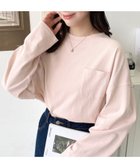 【モーメントプラス/moment+ / MEN】のワンポイント刺繍ポケットロンT 人気、トレンドファッション・服の通販 founy(ファニー) ファッション Fashion メンズファッション Fashion for Men カーディガン Cardigan, Knitwear キャミワンピース Cami Dress, Slip Dress ショート Short, Short Length シンプル Simple, Minimal トレンド Trend, Trending Now ベーシック Basic, Essential ボトム Bottoms, Lower Wear ポケット Pocket, Pocket Detail ルーズ Loose, Oversized ワンポイント One Point, Statement Accent 再入荷 Restock / Back in Stock プチプライス・低価格 Affordable / Budget Price おすすめ Recommended / Our Picks thumbnail ピンク|ID: prp329100004828565 ipo3291000000035141022