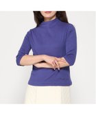 【マジェンタ/MAGENTA】のMAGENTA/フライス5センチボトルネック7分袖 人気、トレンドファッション・服の通販 founy(ファニー) ファッション Fashion レディースファッション Fashion for Women トップス・カットソー Cut & Sew Tops ビジネス 仕事 通勤 Business / Work / Commuting プリント Print, Printed Pattern ボトルネック Bottle Neck, Mock Neck thumbnail オータムデニム杢|ID: prp329100004828573 ipo3291000000035141132