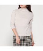 【マジェンタ/MAGENTA】のMAGENTA/フライス5センチボトルネック7分袖 人気、トレンドファッション・服の通販 founy(ファニー) ファッション Fashion レディースファッション Fashion for Women トップス・カットソー Cut & Sew Tops ビジネス 仕事 通勤 Business / Work / Commuting プリント Print, Printed Pattern ボトルネック Bottle Neck, Mock Neck thumbnail シャネル杢|ID: prp329100004828573 ipo3291000000035141134