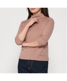 【マジェンタ/MAGENTA】のMAGENTA/フライス5センチボトルネック7分袖 人気、トレンドファッション・服の通販 founy(ファニー) ファッション Fashion レディースファッション Fashion for Women トップス・カットソー Cut & Sew Tops ビジネス 仕事 通勤 Business / Work / Commuting プリント Print, Printed Pattern ボトルネック Bottle Neck, Mock Neck thumbnail スモーキーピンク杢|ID: prp329100004828573 ipo3291000000035141135