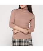 【マジェンタ/MAGENTA】のMAGENTA/フライス12センチボトル7分袖 人気、トレンドファッション・服の通販 founy(ファニー) ファッション Fashion レディースファッション Fashion for Women トップス・カットソー Cut & Sew Tops ボトルネック Bottle Neck, Mock Neck thumbnail スモーキーピンク杢|ID: prp329100004828574 ipo3291000000035141147