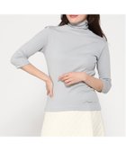 【マジェンタ/MAGENTA】のMAGENTA/フライス12センチボトル7分袖 人気、トレンドファッション・服の通販 founy(ファニー) ファッション Fashion レディースファッション Fashion for Women トップス・カットソー Cut & Sew Tops ボトルネック Bottle Neck, Mock Neck thumbnail モーヴグレー杢|ID: prp329100004828574 ipo3291000000035141152