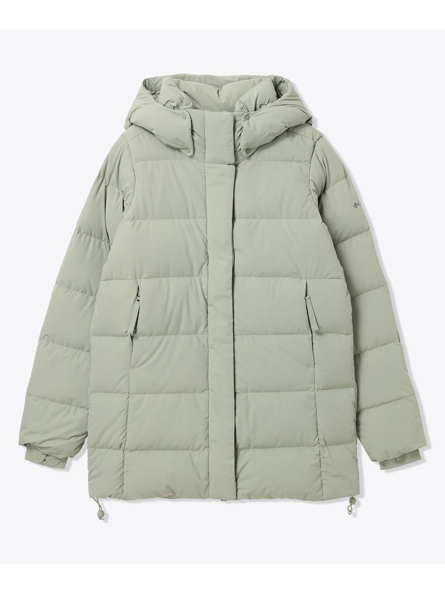 【コロンビア/Columbia】のColumbia/ ウィメンズアメイズパフミッドフーデッドジャケット /コロンビア インテリア・キッズ・メンズ・レディースファッション・服の通販 founy(ファニー) 　ファッション　Fashion　レディースファッション　Fashion for Women　アウター　Coat / Outerwear Collection　レディースジャケット・軽アウター　Jackets　おすすめ　Recommended / Our Picks　アウトドア　Outdoor Clothing　ジャケット　Jacket, Outerwear　ストレッチ　Stretch, Stretchy Fabric　ダウン　Down, Puffer　ドローコード　Drawcord, Drawstring Cord　ハンド　Hand, Handmade　フィット　Fit, Slim Fit　ポケット　Pocket, Pocket Detail　ロング　Long, Long-Length　旅行　Travel　グリーン[006001]|ID: prp329100004828583 ipo3291000000035141278