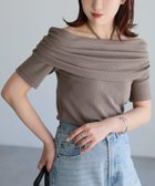 【リベリー/Riberry】のホルターネックワイドオフショルトップス 人気、トレンドファッション・服の通販 founy(ファニー) ファッション Fashion レディースファッション Fashion for Women トップス・カットソー Cut & Sew Tops 春 Spring ギャザー Gathered, Ruffled コンパクト Compact, Small Size シンプル Simple, Minimal ストレッチ Stretch, Stretchy Fabric スラックス Slacks, Dress Pants デコルテ Décolleté, Neckline デニム Denim, Jeans Material トレンド Trend, Trending Now フィット Fit, Slim Fit フェミニン Feminine, Girly プリーツ Pleats, Pleated ベーシック Basic, Essential ボトム Bottoms, Lower Wear 半袖 Short Sleeve, Half Sleeve マーメイド Mermaid, Fishtail Silhouette ラップ Wrap, Wrap Design リボン Ribbon, Bow ロング Long, Long-Length 楽ちん Easy Fit, Comfortable おすすめ Recommended / Our Picks 夏 Summer エレガント 上品 Elegant thumbnail モカ|ID: prp329100004828588 ipo3291000000035141404