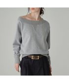 【バビロン/BABYLONE / KIDS】のボートネック裏毛プルオーバー 人気、トレンドファッション・服の通販 founy(ファニー) ファッション Fashion キッズファッション Fashion for Kids トップス・カットソー Cut & Sew Tops インナー Innerwear カットソー Cut and Sewn Top クロップド Cropped, Short Length シンプル Simple, Minimal スウェット / スエット Sweatshirt, Sweatwear トレンド Trend, Trending Now バランス Balance, Style Balance ワンショル One Shoulder, Asymmetrical 再入荷 Restock / Back in Stock おすすめ Recommended / Our Picks thumbnail ライトグレー12|ID: prp329100004828593 ipo3291000000035141465