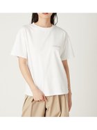 【フレイ アイディー/FRAY I.D】のDickies】エンブロイダリーロゴTシャツ 人気、トレンドファッション・服の通販 founy(ファニー) ファッション Fashion レディースファッション Fashion for Women トップス・カットソー Cut & Sew Tops シャツ・ブラウス・オフィスカジュアル Elegant Blouses & Button-Ups ロングTシャツ・Tシャツ Longline T-Shirts & Tees コンパクト Compact, Small Size シルケット Silket, Silky Cotton シルバー Silver, Metallic Silver スマート Smart, Elegant センター Center, Center Line 別注 Limited Edition, Custom Order モチーフ Motif, Design Theme thumbnail WHT[001]|ID: prp329100004828601 ipo3291000000035141529