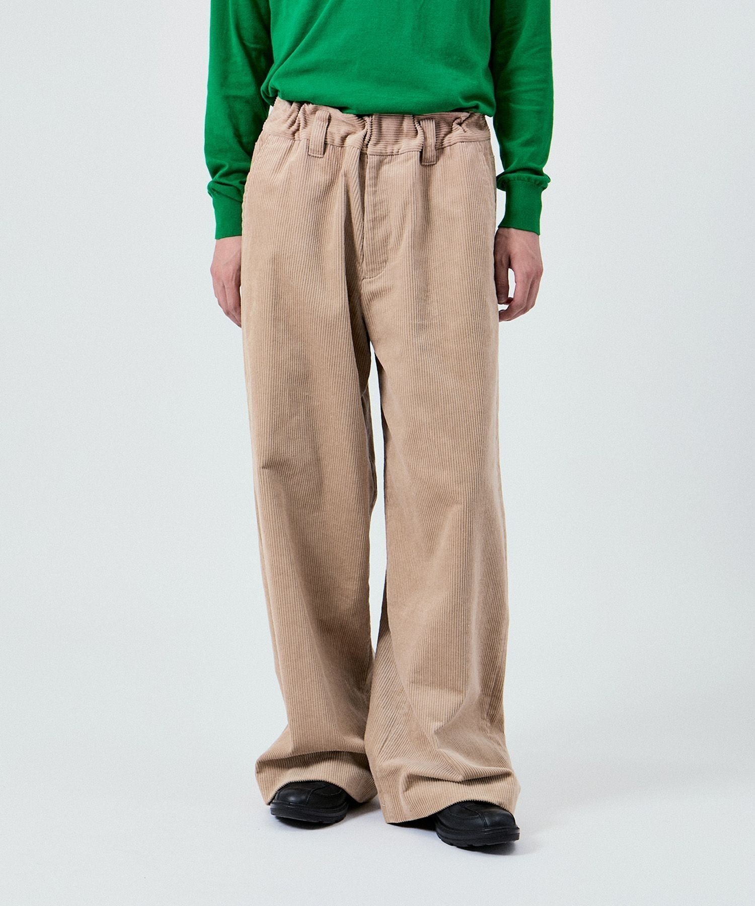 【アダム エ ロペ/ADAM ET ROPE'】の2WAY WAIST GATHER CORD PANTS UNISEX (SETUP対応) 人気、トレンドファッション・服の通販 founy(ファニー) 　ファッション　Fashion　レディースファッション　Fashion for Women　セットアップ　Matching Sets　レディースパンツ・ボトムス　Pants & Trousers / Bottoms　ギャザー　Gathered, Ruffled　クラシカル　Classical, Vintage-Inspired　コーデュロイ　Corduroy, Cord Fabric　ジャケット　Jacket, Outerwear　セットアップ　Set-Up, Coordinated Outfit　バランス　Balance, Style Balance　パターン　Pattern, Design Print　ベーシック　Basic, Essential　ユニセックス　Unisex, Genderless　リラックス　Relax, Relaxed Fit　ワイド　Wide, Wide Fit　エレガント 上品　Elegant　 other-1|ID: prp329100004828606 ipo3291000000035141565