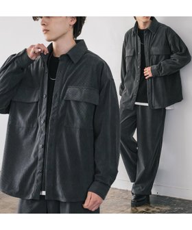 【ロッキーモンロー/Rocky Monroe】のコーデュロイセットアップ CPOシャツジャケット ワイドパンツ 人気、トレンドファッション・服の通販 founy(ファニー) ファッション Fashion レディースファッション Fashion for Women アウター Coat / Outerwear Collection レディースジャケット・軽アウター Jackets セットアップ Matching Sets レディースパンツ・ボトムス Pants & Trousers / Bottoms コーデュロイ Corduroy, Cord Fabric シューズ Shoes, Footwear ジャケット Jacket, Outerwear スニーカー Sneakers, Trainers セットアップ Set-Up, Coordinated Outfit ドロップ Drop Shoulder, Dropped Style フラップ Flap, Flap Pocket ポケット Pocket, Pocket Detail リラックス Relax, Relaxed Fit ループ Loop, Loop Knit ワイド Wide, Wide Fit 再入荷 Restock / Back in Stock エレガント 上品 Elegant |ID:prp329100004828608