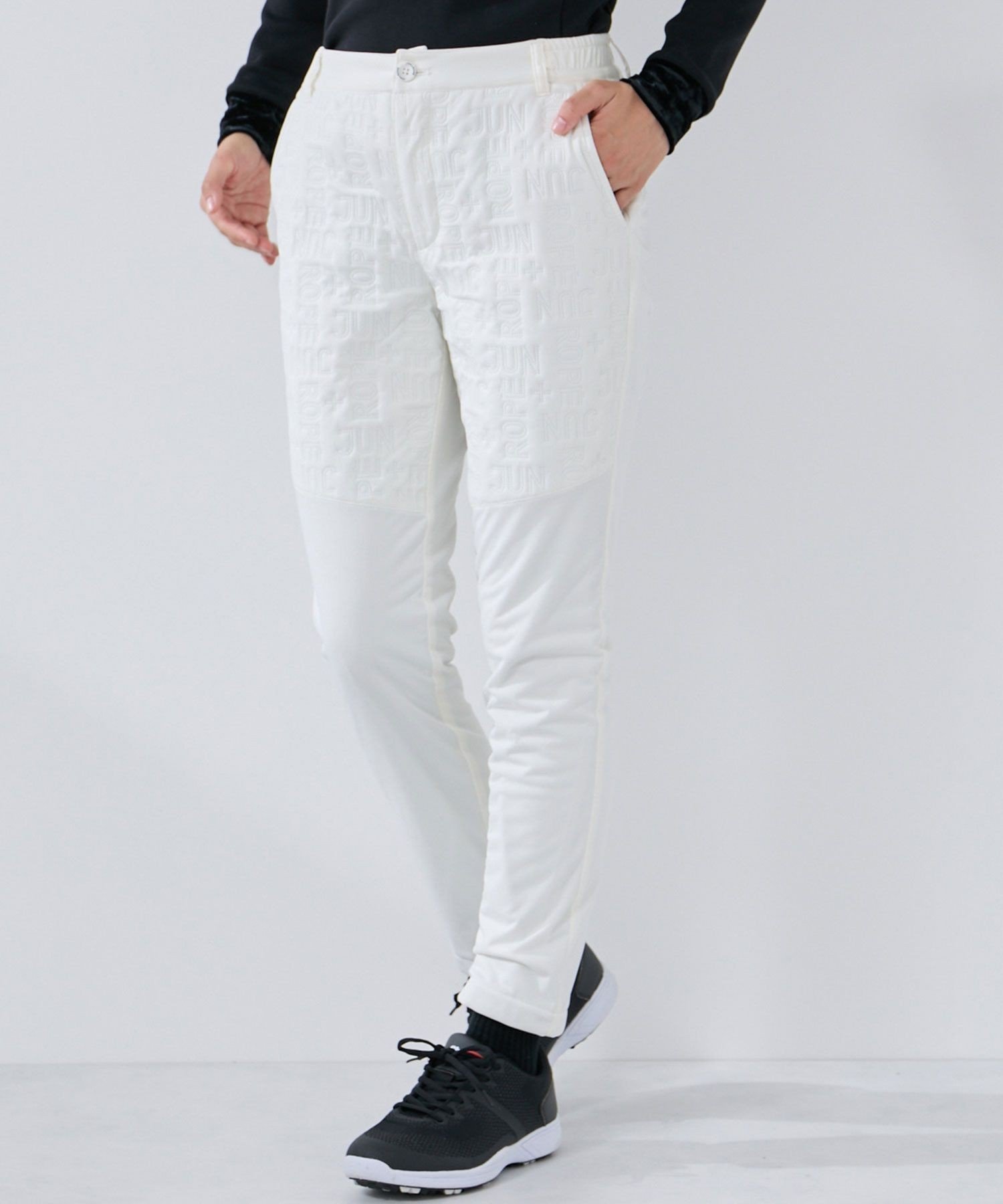 【ジュンアンドロペ/JUN&ROPE】のピンソニック中わた保温パンツ/撥水・防風 インテリア・キッズ・メンズ・レディースファッション・服の通販 founy(ファニー) 　ファッション　Fashion　レディースファッション　Fashion for Women　パンツ　Pants & Trousers　秋　Autumn　コレクション　Collection, Seasonal Line　スタイリッシュ　Stylish, Fashionable　パフォーマンス　Performance, Active Function　ベスト　Vest, Waistcoat　ポケット　Pocket, Pocket Detail　防寒　Cold Protection, Winter-Ready　メンズ　Men's, Menswear　冬　Winter / This Winter　ゴルフ　Golf　ホワイト(10)|ID: prp329100004828614 ipo3291000000035141704