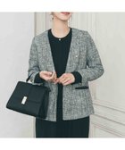 【アーバンリサーチ ドアーズ/URBAN RESEARCH DOORS】のツィードVネックロングジャケット 人気、トレンドファッション・服の通販 founy(ファニー) ファッション Fashion レディースファッション Fashion for Women アウター Coat / Outerwear Collection レディースジャケット・軽アウター Jackets ジャケット Jacket, Outerwear ツイード/ツィード Choker, Choker Necklace ツイード Twill, Twill Weave 定番 Standard, Basic Item フロント Front, Front Design ポケット Pocket, Pocket Detail S/S・春夏 SS, Spring/Summer, Warm Season 夏 Summer エレガント 上品 Elegant セレモニー Ceremony 入学式 Entrance Ceremony 卒業式 Graduation Ceremony ビジネス 仕事 通勤 Business / Work / Commuting 2026年 2026 thumbnail ブラック系その他|ID: prp329100004828615 ipo3291000000035141741