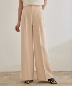 【ロペ/ROPE'】の【洗える】ダブルクロスワイドパンツ(美人パンツ) 人気、トレンドファッション・服の通販 founy(ファニー) ファッション Fashion レディースファッション Fashion for Women パンツ Pants & Trousers おすすめ Recommended / Our Picks とろみ Fluid, Flowy Fabric カットソー Cut and Sewn Top サテン Satin, Glossy Fabric ストレッチ Stretch, Stretchy Fabric ストレート Straight, Straight Cut ポケット Pocket, Pocket Detail エレガント 上品 Elegant 定番 Standard, Basic Item 洗える Machine Washable |ID:prp329100004828617