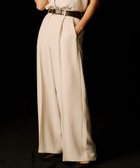 【ロペ/ROPE'】の【洗える】ダブルクロスワイドパンツ(美人パンツ) 人気、トレンドファッション・服の通販 founy(ファニー) ファッション Fashion レディースファッション Fashion for Women パンツ Pants & Trousers おすすめ Recommended / Our Picks とろみ Fluid, Flowy Fabric カットソー Cut and Sewn Top サテン Satin, Glossy Fabric ストレッチ Stretch, Stretchy Fabric ストレート Straight, Straight Cut ポケット Pocket, Pocket Detail エレガント 上品 Elegant 定番 Standard, Basic Item 洗える Machine Washable thumbnail ベージュ(27)|ID: prp329100004828617 ipo3291000000035141755