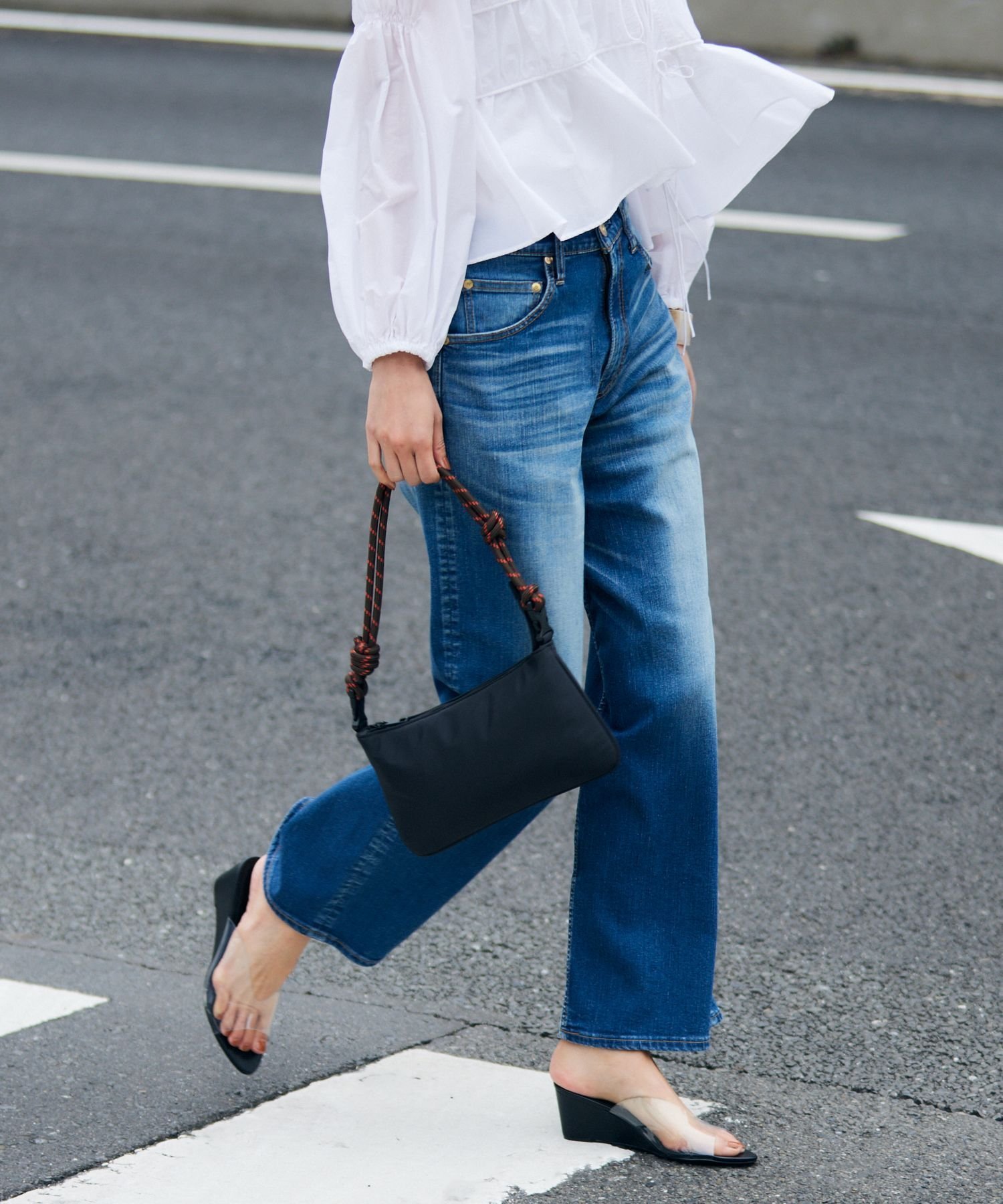 【バンヤードストーム/BARNYARDSTORM】のSURT / ルーズシルエットデニム【WEB限定サイズL】 インテリア・キッズ・メンズ・レディースファッション・服の通販 founy(ファニー) 　ファッション　Fashion　レディースファッション　Fashion for Women　シンプル　Simple, Minimal　ジーンズ　Jeans, Denim Pants　スニーカー　Sneakers, Trainers　デニム　Denim, Jeans Material　ワイド　Wide, Wide Fit　ブルー80|ID: prp329100004828618 ipo3291000000035141768