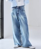 【バンヤードストーム/BARNYARDSTORM】のSURT / ルーズシルエットデニム【WEB限定サイズL】 人気、トレンドファッション・服の通販 founy(ファニー) ファッション Fashion レディースファッション Fashion for Women シンプル Simple, Minimal ジーンズ Jeans, Denim Pants スニーカー Sneakers, Trainers デニム Denim, Jeans Material ワイド Wide, Wide Fit thumbnail インディゴ87|ID: prp329100004828618 ipo3291000000035141776