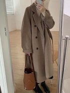 【ドゥーベル/Doux Belle】のベルト付きチェスターコート レディース コート 人気、トレンドファッション・服の通販 founy(ファニー) ファッション Fashion レディースファッション Fashion for Women アウター Coat / Outerwear Collection コート・ロングコート・ピーコート Long Coats, Peacoats & More チェスターコート・ロング丈アウター Chester Coats / Chesterfield Long Coats ベルト&ウエストマーク Belts & Waist Accessories クラシカル Classical, Vintage-Inspired スリット Slit, Slit Detail ダブル Double, Double-Breasted チェスターコート Chester Coat, Long Coat フォーマル Formal, Dressy ポケット Pocket, Pocket Detail ラウンド Round, Round Neck ロング Long, Long-Length エレガント 上品 Elegant 冬 Winter / This Winter 秋 Autumn A/W・秋冬 Autumn/Winter ビジネス 仕事 通勤 Business / Work / Commuting 防寒 Cold Protection, Winter-Ready thumbnail ブラウン|ID: prp329100004828619 ipo3291000000035141774