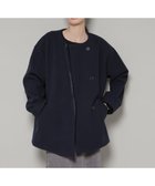 【ナノ ユニバース/nano universe】のノーカラーミドルコート 人気、トレンドファッション・服の通販 founy(ファニー) ファッション Fashion レディースファッション Fashion for Women アウター Coat / Outerwear Collection コート・ロングコート・ピーコート Long Coats, Peacoats & More インナー Innerwear シンプル Simple, Minimal ダブル Double, Double-Breasted フロント Front, Front Design ボトム Bottoms, Lower Wear ミドル Middle Length, Mid Height メルトン Melton, Heavy Wool 冬 Winter / This Winter アウトレット Outlet / Clearance エレガント 上品 Elegant 2026年 2026 thumbnail D.ネイビー1|ID: prp329100004828620 ipo3291000000035141796