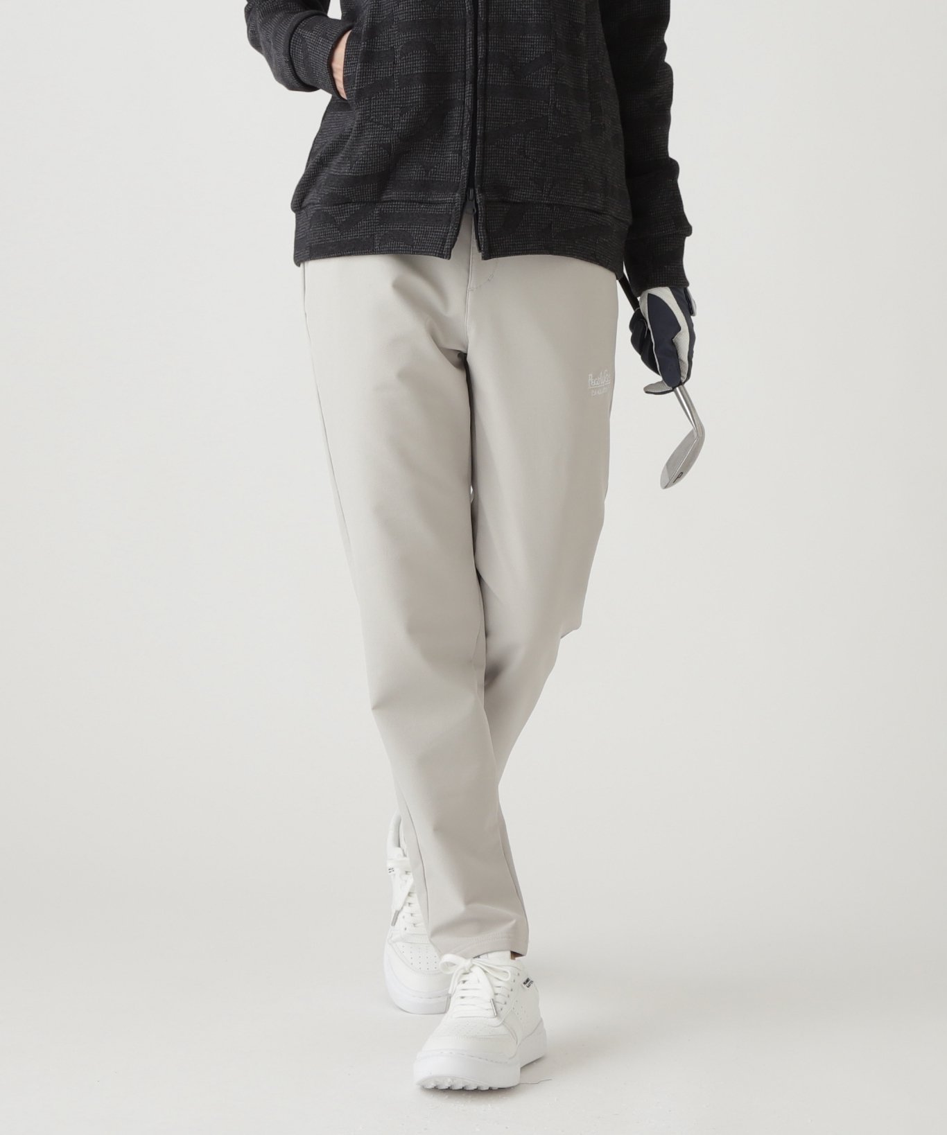 【パーリーゲイツ/PEARLY GATES】の4WAYストレッチ×BACKフリースパンツ インテリア・キッズ・メンズ・レディースファッション・服の通販 founy(ファニー) 　ファッション　Fashion　レディースファッション　Fashion for Women　パンツ　Pants & Trousers　ゴルフ　Golf　ストレッチ　Stretch, Stretchy Fabric　フィット　Fit, Slim Fit　切替　Switching, Contrast Panel　ベージュ|ID: prp329100004828622 ipo3291000000035141804