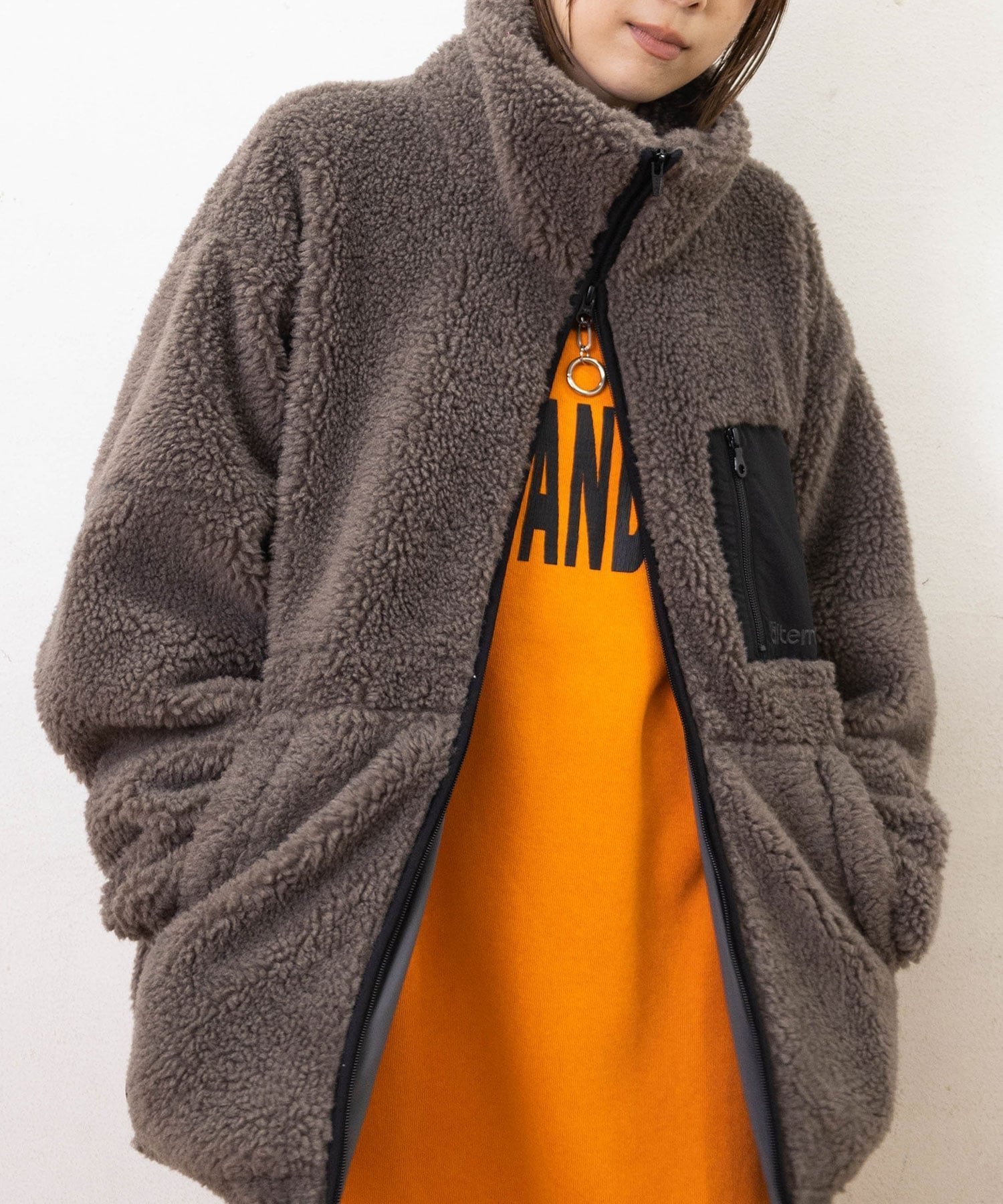 【アールエヌエー/RNA】のJ2163 マルチカラーボアジャケット 人気、トレンドファッション・服の通販 founy(ファニー) 　ファッション　Fashion　レディースファッション　Fashion for Women　アウター　Coat / Outerwear Collection　レディースジャケット・軽アウター　Jackets　おすすめ　Recommended / Our Picks　ジャケット　Jacket, Outerwear　今季　This Season, Current Season　冬　Winter / This Winter　防寒　Cold Protection, Winter-Ready　 other-1|ID: prp329100004828623 ipo3291000000035141808