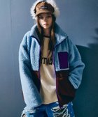 【アールエヌエー/RNA】のJ2163 マルチカラーボアジャケット 人気、トレンドファッション・服の通販 founy(ファニー) ファッション Fashion レディースファッション Fashion for Women アウター Coat / Outerwear Collection レディースジャケット・軽アウター Jackets おすすめ Recommended / Our Picks ジャケット Jacket, Outerwear 今季 This Season, Current Season 冬 Winter / This Winter 防寒 Cold Protection, Winter-Ready thumbnail ブルー/バーガンディ|ID: prp329100004828623 ipo3291000000035141814