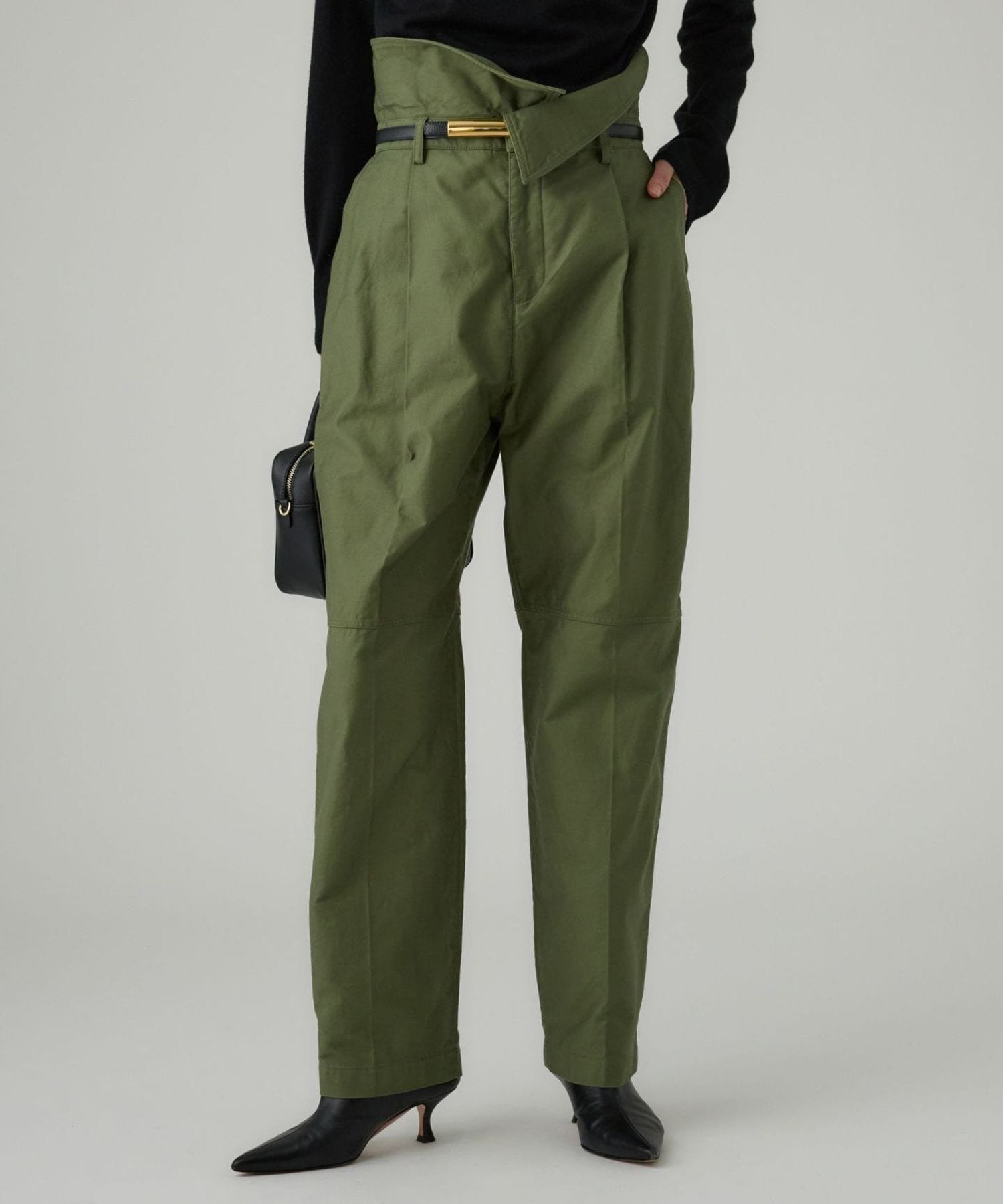 【バビロン/BABYLONE / KIDS】の【柳橋唯さんコラボアイテム】ハイウエスト2WAYチノ 人気、トレンドファッション・服の通販 founy(ファニー) 　ファッション　Fashion　キッズファッション　Fashion for Kids　切替　Switching, Contrast Panel　スウェット / スエット　Sweatshirt, Sweatwear　雑誌　Magazine, Fashion Magazine　トレンド　Trend, Trending Now　人気　Popular, Best Seller　フェイク　Faux, Fake　フロント　Front, Front Design　ポケット　Pocket, Pocket Detail　再入荷　Restock / Back in Stock　 other-1|ID: prp329100004828624 ipo3291000000035141809