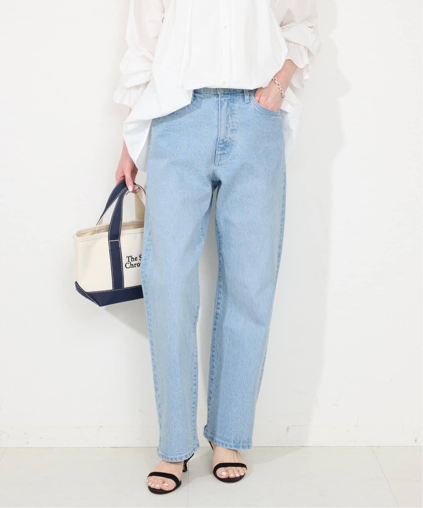 【スローブ イエナ/SLOBE IENA】の《4サイズ展開/追加8》LE DENIM ストレートデニムパンツ インテリア・キッズ・メンズ・レディースファッション・服の通販 founy(ファニー) ファッション Fashion レディースファッション Fashion for Women パンツ Pants & Trousers デニムパンツ・ジーンズ・美脚デニム Denim Jeans & Pants 2025年 2025 2025-2026秋冬・A/W Autumn/Winter 2025–26 AW25–26 おすすめ Recommended / Our Picks シンプル Simple, Minimal ストレート Straight, Straight Cut ダウン Down, Puffer フィット Fit, Slim Fit ベーシック Basic, Essential ブルー|ID: prp329100004828634 ipo3291000000035141901
