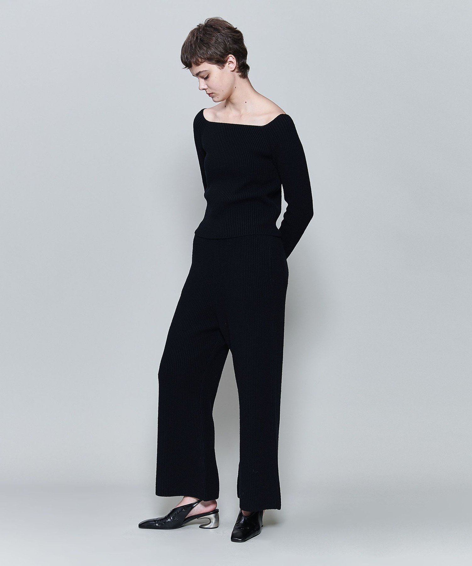 【ユナイテッドアローズ/UNITED ARROWS】の6(ROKU) ウールコットン ニット パンツ 人気、トレンドファッション・服の通販 founy(ファニー) 　ファッション　Fashion　レディースファッション　Fashion for Women　パンツ　Pants & Trousers　セットアップ　Set-Up, Coordinated Outfit　ソックス　Socks, Hosiery　バランス　Balance, Style Balance　アウトレット　Outlet / Clearance　 other-1|ID: prp329100004828635 ipo3291000000035141916