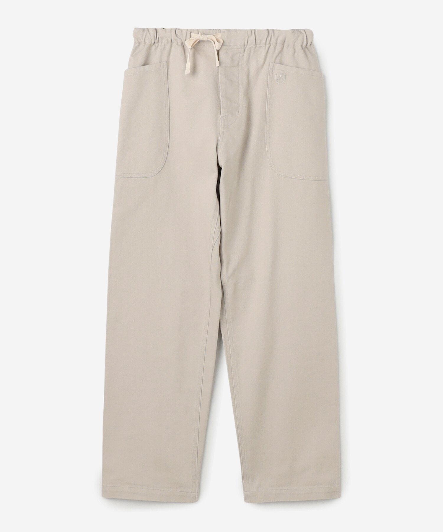 【ビショップ/Bshop】のコットンカツラギ イージーパンツ WOMEN インテリア・キッズ・メンズ・レディースファッション・服の通販 founy(ファニー) 　ファッション　Fashion　レディースファッション　Fashion for Women　パンツ　Pants & Trousers　ドローコード　Drawcord, Drawstring Cord　パッチ　Patch, Appliqué　ポケット　Pocket, Pocket Detail　ミリタリー　Military, Army Style　定番　Standard, Basic Item　OFFWHITE|ID: prp329100004828636 ipo3291000000035141966