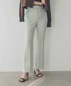 【アニュアンス/anuans】のスリムフィットセミフレアパンツ 人気、トレンドファッション・服の通販 founy(ファニー) ファッション Fashion レディースファッション Fashion for Women パンツ Pants & Trousers インナー Innerwear パイピング Piping, Trim Design フロント Front, Front Design thumbnail MINT|ID: prp329100004828668 ipo3291000000035142225