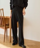 【バンヤードストーム/BARNYARDSTORM】のキレイメワークストレートパンツ 人気、トレンドファッション・服の通販 founy(ファニー) ファッション Fashion レディースファッション Fashion for Women パンツ Pants & Trousers 春 Spring カットソー Cut and Sewn Top キュプラ Cupro, Eco Fabric サンダル Sandals, Summer Shoes ストレッチ Stretch, Stretchy Fabric スニーカー Sneakers, Trainers スペシャル Special, Limited Edition トレンド Trend, Trending Now 人気 Popular, Best Seller バランス Balance, Style Balance ミリタリー Military, Army Style ワイド Wide, Wide Fit S/S・春夏 SS, Spring/Summer, Warm Season 夏 Summer thumbnail ブラック|ID: prp329100004828670 ipo3291000000035142246