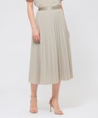 【エポカ/EPOCA】のハイツイストポプリン プリーツスカート 人気、トレンドファッション・服の通販 founy(ファニー) ファッション Fashion レディースファッション Fashion for Women スカート Skirts プリーツスカート / 上品フェミニンスタイル Pleated Skirts おすすめ Recommended / Our Picks エレガント 上品 Elegant サテン Satin, Glossy Fabric セットアップ Set-Up, Coordinated Outfit フリル Frill, Ruffle プリーツ Pleats, Pleated ランダム Random, Irregular 夏 Summer 春 Spring 秋 Autumn thumbnail ベージュ|ID: prp329100004828675 ipo3291000000035142330