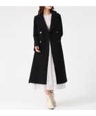 【ミッシュマッシュ/MISCH MASCH】のMM548605 ダブルボタンAラインコート 人気、トレンドファッション・服の通販 founy(ファニー) ファッション Fashion レディースファッション Fashion for Women アウター Coat / Outerwear Collection コート・ロングコート・ピーコート Long Coats, Peacoats & More Aラインコート A-Line Coats ダブル Double, Double-Breasted デニム Denim, Jeans Material フェミニン Feminine, Girly thumbnail ブラック|ID: prp329100004828678 ipo3291000000035142377