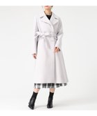 【ミッシュマッシュ/MISCH MASCH】のMM548605 ダブルボタンAラインコート 人気、トレンドファッション・服の通販 founy(ファニー) ファッション Fashion レディースファッション Fashion for Women アウター Coat / Outerwear Collection コート・ロングコート・ピーコート Long Coats, Peacoats & More Aラインコート A-Line Coats ダブル Double, Double-Breasted デニム Denim, Jeans Material フェミニン Feminine, Girly thumbnail ライトグレー|ID: prp329100004828678 ipo3291000000035142378