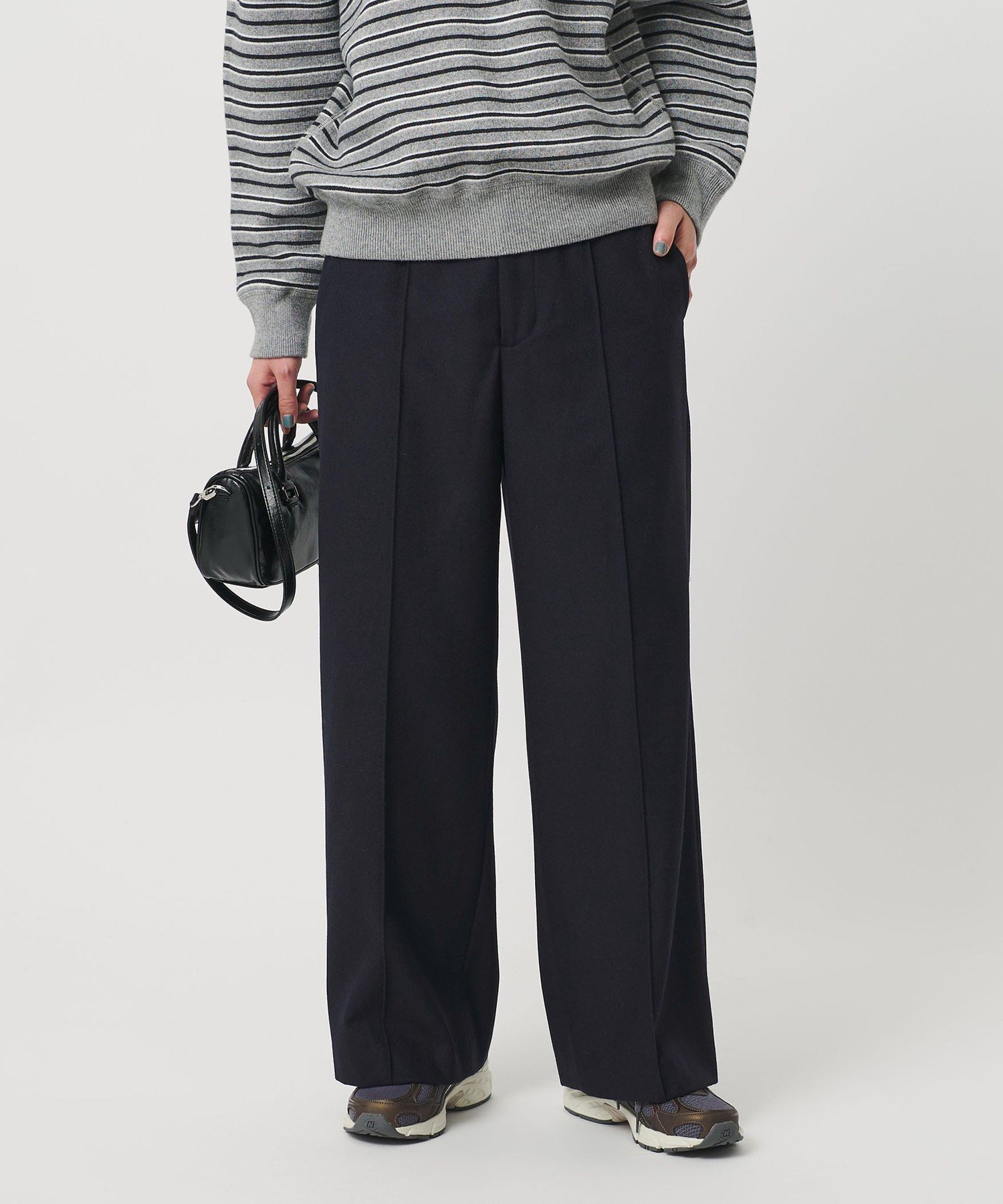 【ビューティ&ユース ユナイテッドアローズ/BEAUTY&YOUTH / UNITED ARROWS】の毛ポリエステル フランネルパンツ インテリア・キッズ・メンズ・レディースファッション・服の通販 founy(ファニー) ファッション Fashion レディースファッション Fashion for Women パンツ Pants & Trousers シンプル Simple, Minimal スカーフ Scarf, Neckwear スマート Smart, Elegant センター Center, Center Line チェック Check, Plaid, Tartan おすすめ Recommended / Our Picks NAVY|ID: prp329100004828685 ipo3291000000035142483