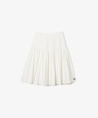 【ラコステ/LACOSTE】のコットンツイルプリーツテニススカート 人気、トレンドファッション・服の通販 founy(ファニー) ファッション Fashion レディースファッション Fashion for Women スカート Skirts クラシック Classic, Timeless Style プリーツ Pleats, Pleated thumbnail ホワイト|ID: prp329100004828712 ipo3291000000035142727