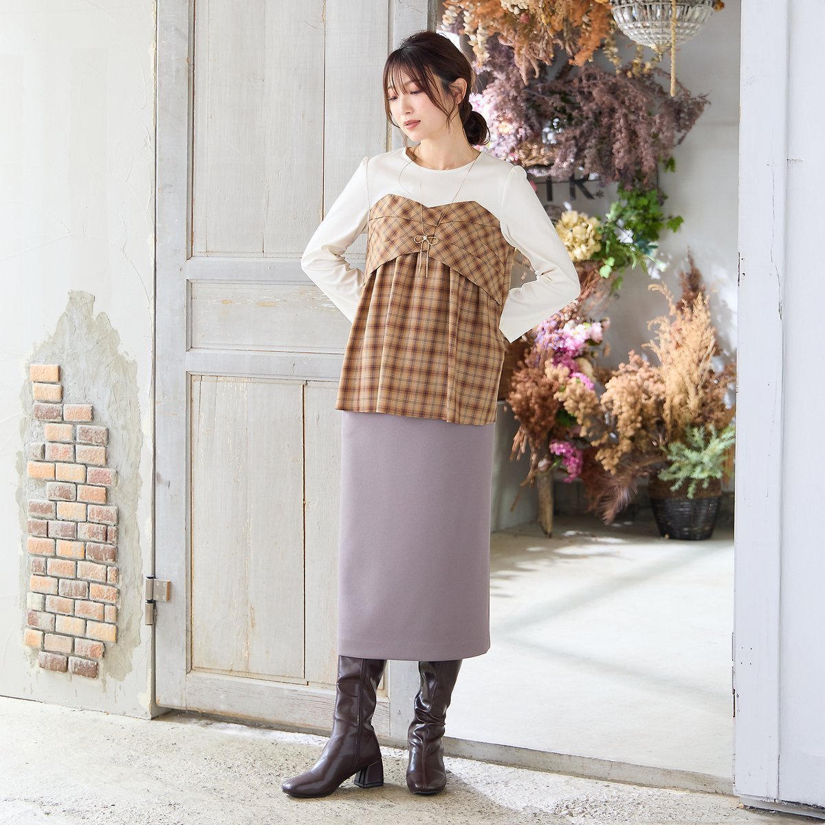 【ローズティアラ/Rose Tiara】の【UVカット】セミタイトスカート 人気、トレンドファッション・服の通販 founy(ファニー) 　ファッション　Fashion　レディースファッション　Fashion for Women　スカート　Skirts　シンプル　Simple, Minimal　ジャケット　Jacket, Outerwear　スリット　Slit, Slit Detail　セットアップ　Set-Up, Coordinated Outfit　ポケット　Pocket, Pocket Detail　 other-1|ID: prp329100004828714 ipo3291000000035142748