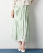 【ティアラ/Tiara】の《定番》ヴィンテージサテンギャザースカート 人気、トレンドファッション・服の通販 founy(ファニー) ファッション Fashion レディースファッション Fashion for Women スカート Skirts エレガント 上品 Elegant ギャザー Gathered, Ruffled セットアップ Set-Up, Coordinated Outfit タイツ Tights, Legwear 定番 Standard, Basic Item 春 Spring thumbnail グリーン|ID: prp329100004828721 ipo3291000000035142843